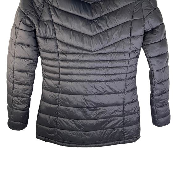 Snobbish Women's Puffer Jacket with Removable Hood Black Small Outdoor Neutral - Picture 7 of 12